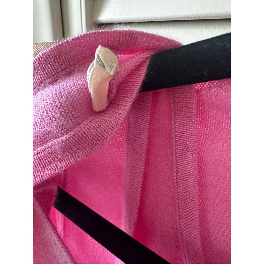 Worth Pink Lightweight Knit cashmere Cardigan Set - Picture 5 of 7